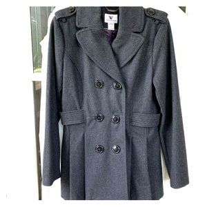 Worthington Peplum Peacoat